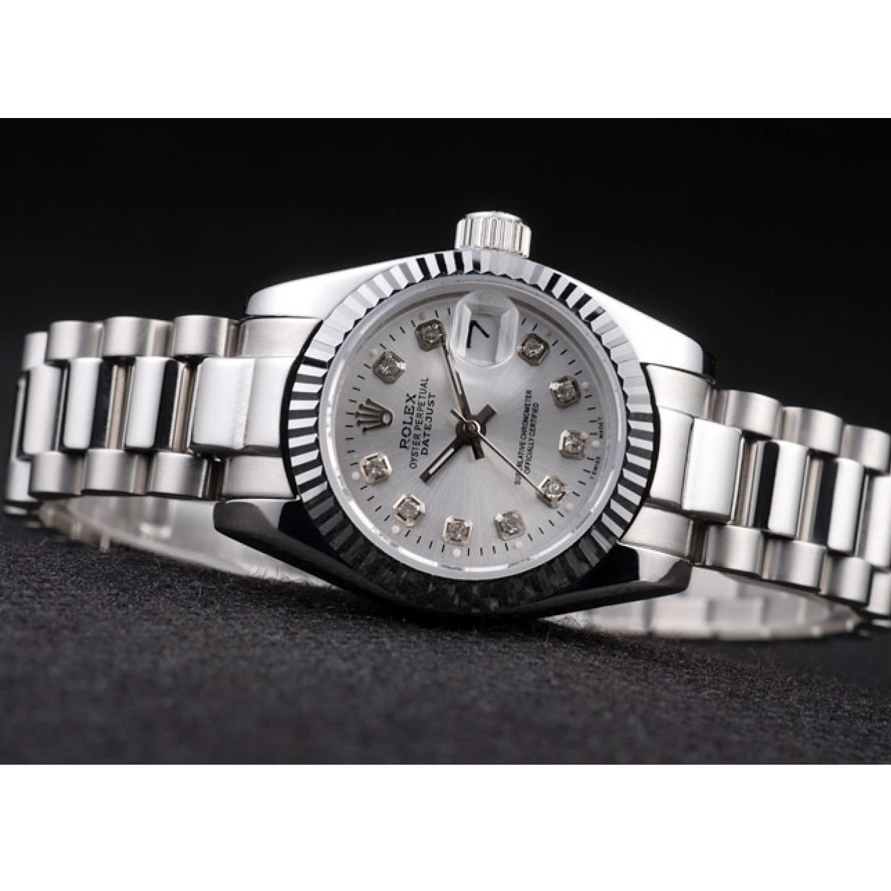 Good Copy Rolex Watches Steel Silver Rolex Datejust Polished Dial Stainless 0709